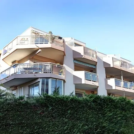 2 P, Piscine, Terrasse, Apercu Mer, Proximite Cannes, Antibes, Monaco Apartament